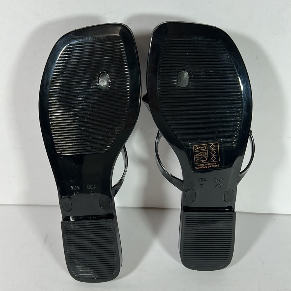 Jeffrey Campbell Black Sandals - Picture 9 of 9